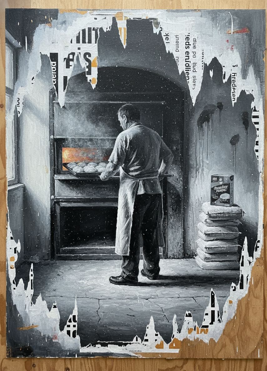 The Bakery Gets Its Brötchen — Irmela Bechmann · MODULAR one-of-a-kind original