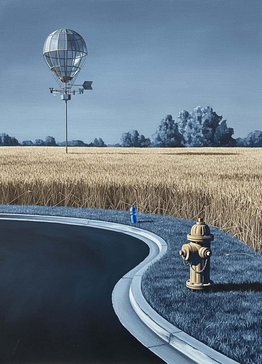 The Balloon Finally Released — Stefan Tannhäuser · MODULAR one-of-a-kind original
