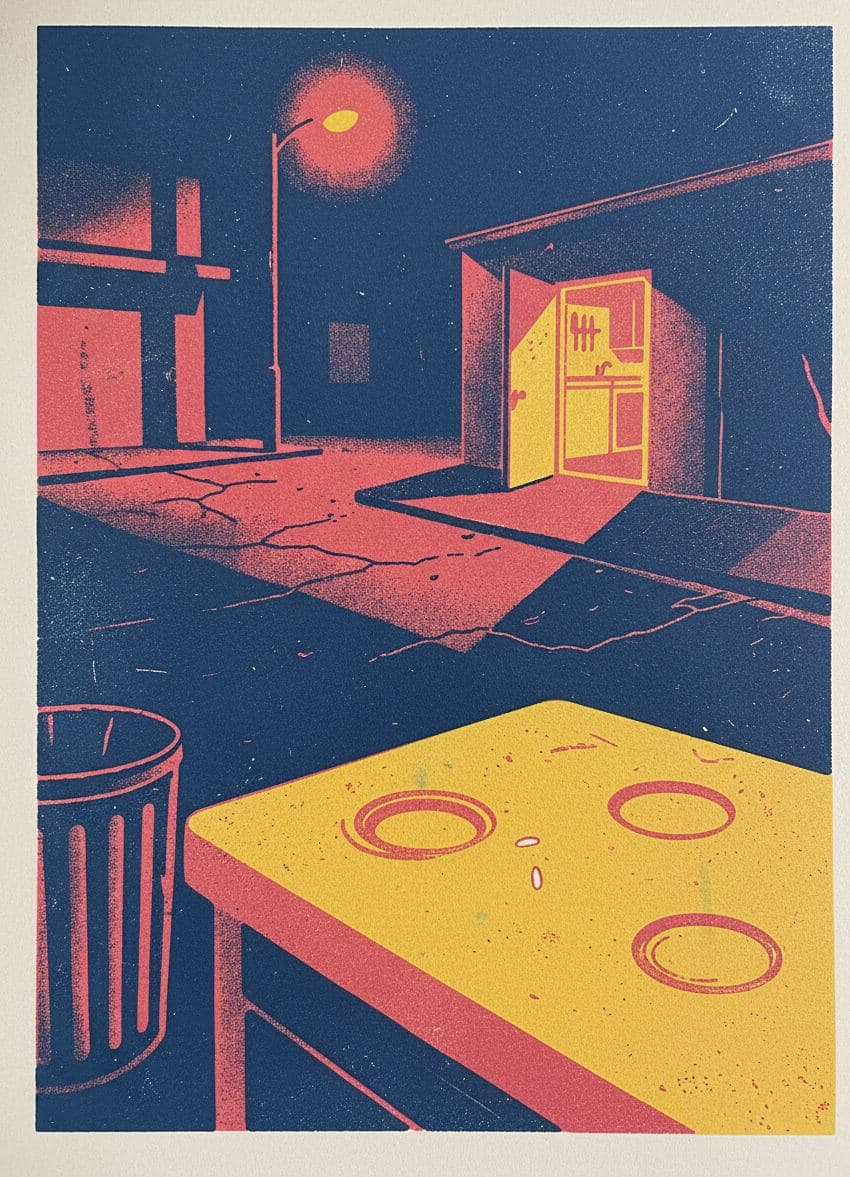 The Best Night Out — Hilda Prosser · MODULAR one-of-a-kind original
