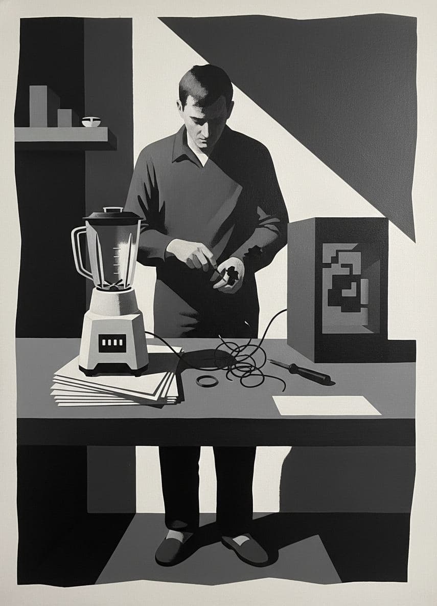The Blender Gets Fixed — Saskia Vandenberg · MODULAR one-of-a-kind original