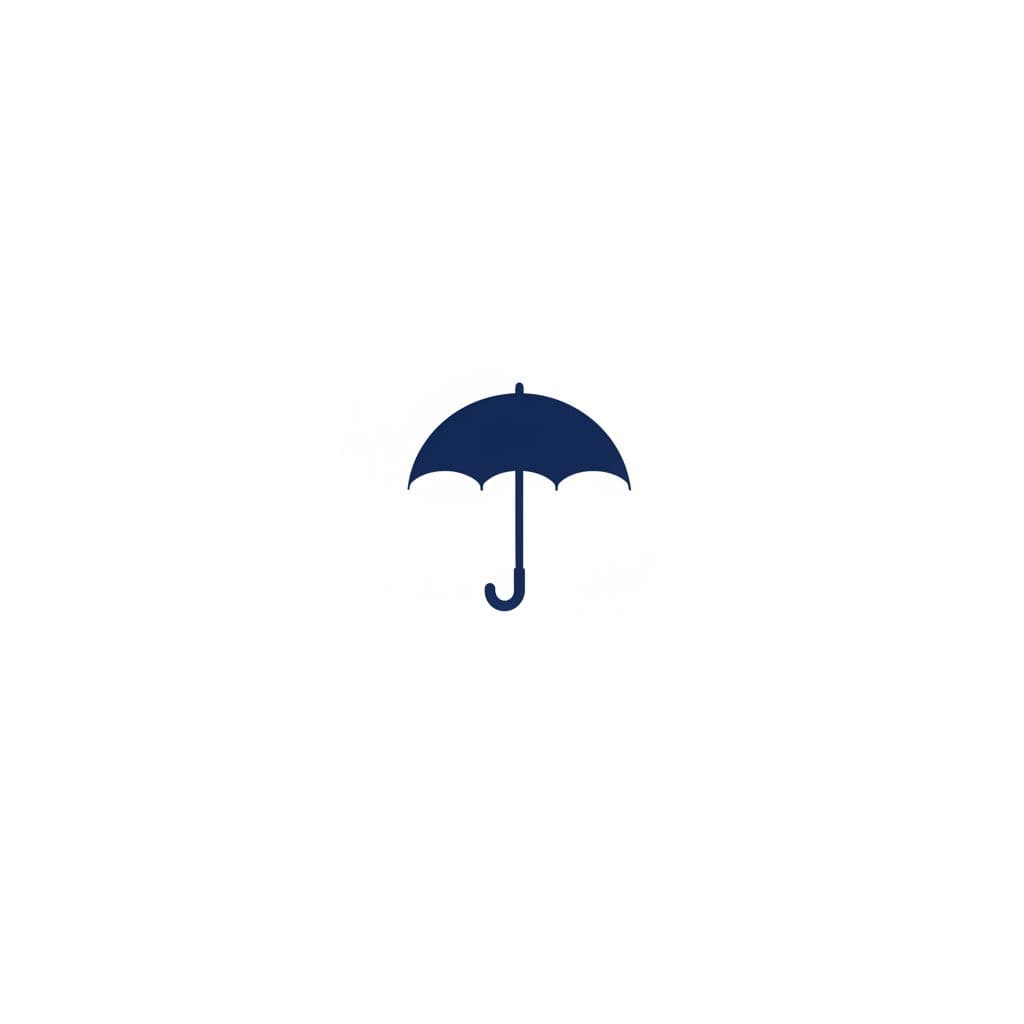 The Blue Umbrella Inside — Saskia Vandenberg · MODULAR one-of-a-kind original