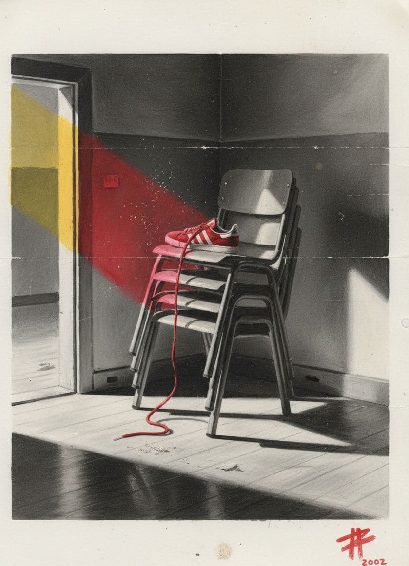 The Boy Who Kicked His Shoe Off — Stefan Tannhäuser · MODULAR one-of-a-kind original