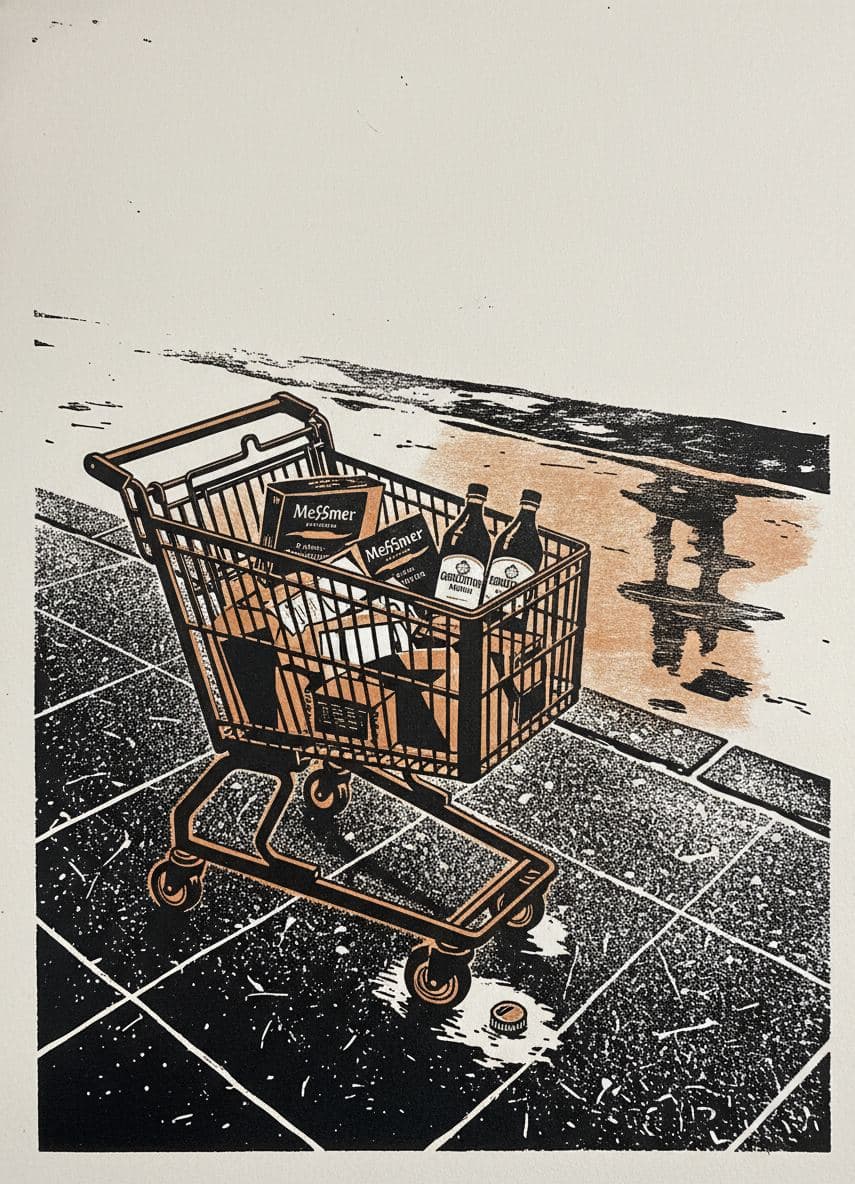 The Cart's Grand Haul — Yuko Shimizu-Tachibana · MODULAR one-of-a-kind original