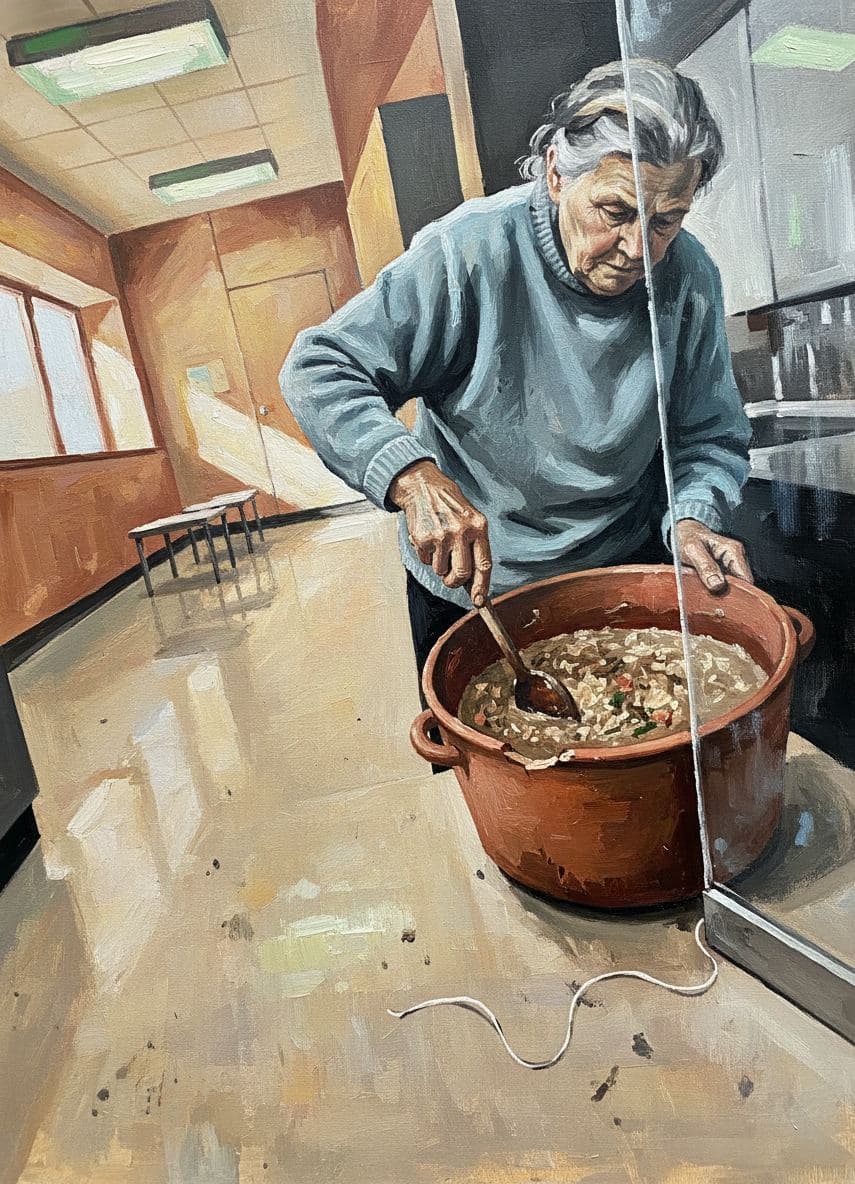 The Cook Stirs the Stew — Viktor Eklund · MODULAR one-of-a-kind original