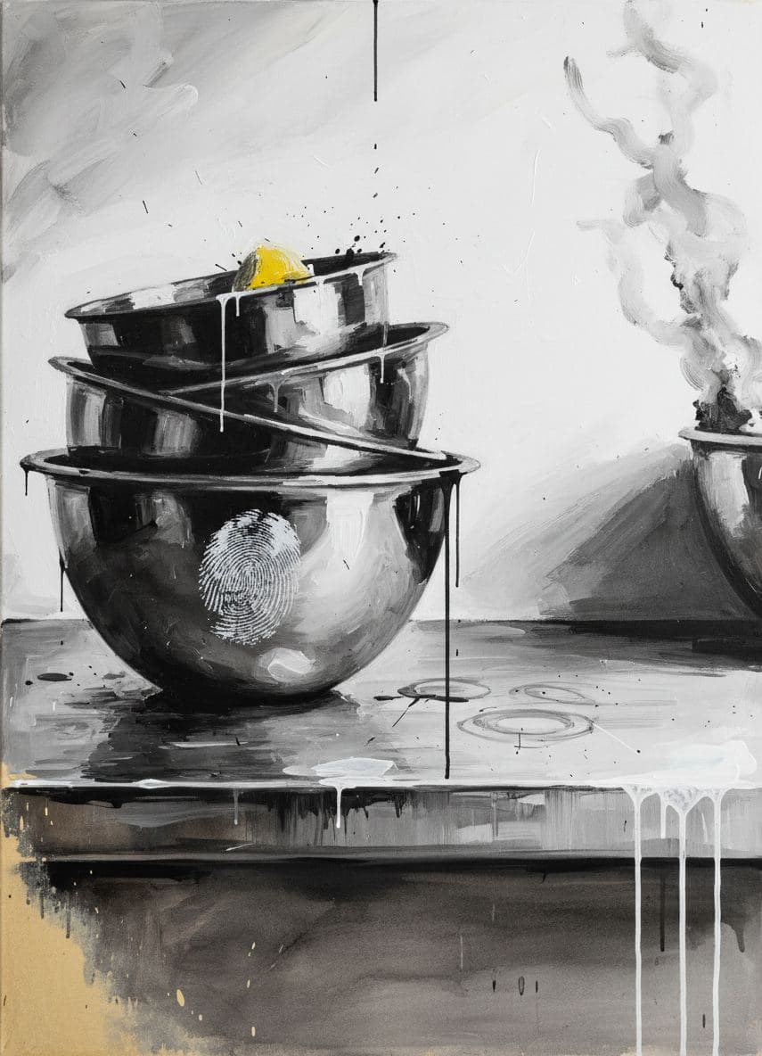 The Cooks Endure the Heatwave — Stefan Tannhäuser · MODULAR one-of-a-kind original