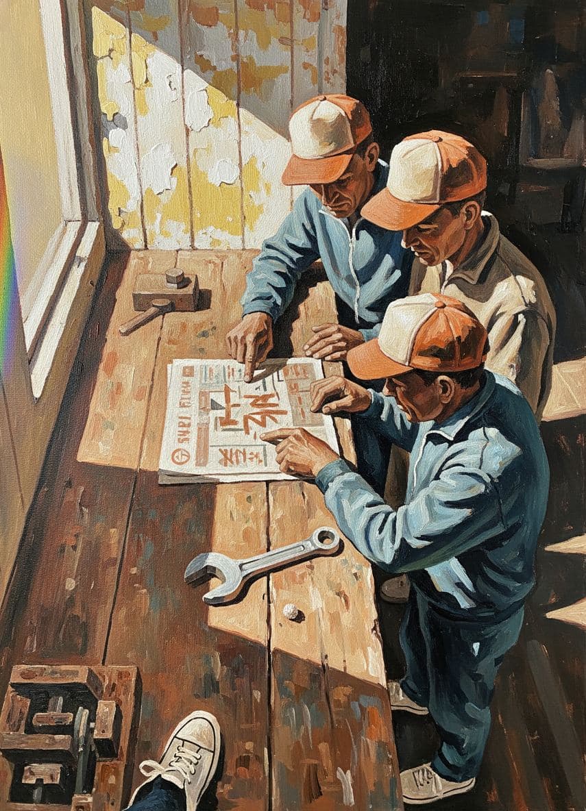 The Family Traces an Advertisement — Viktor Eklund · MODULAR one-of-a-kind original