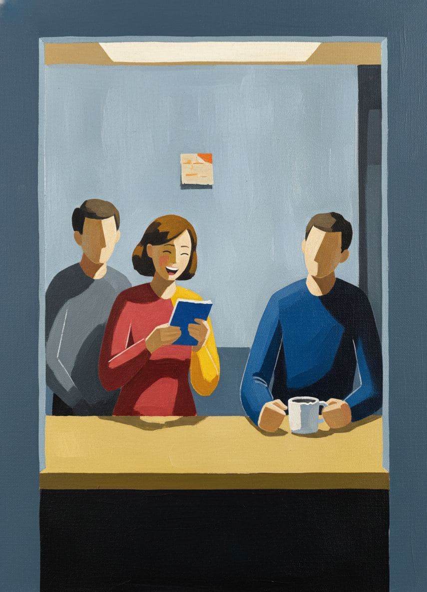 The First Half-Smile of the Day — Viktor Eklund · MODULAR one-of-a-kind original