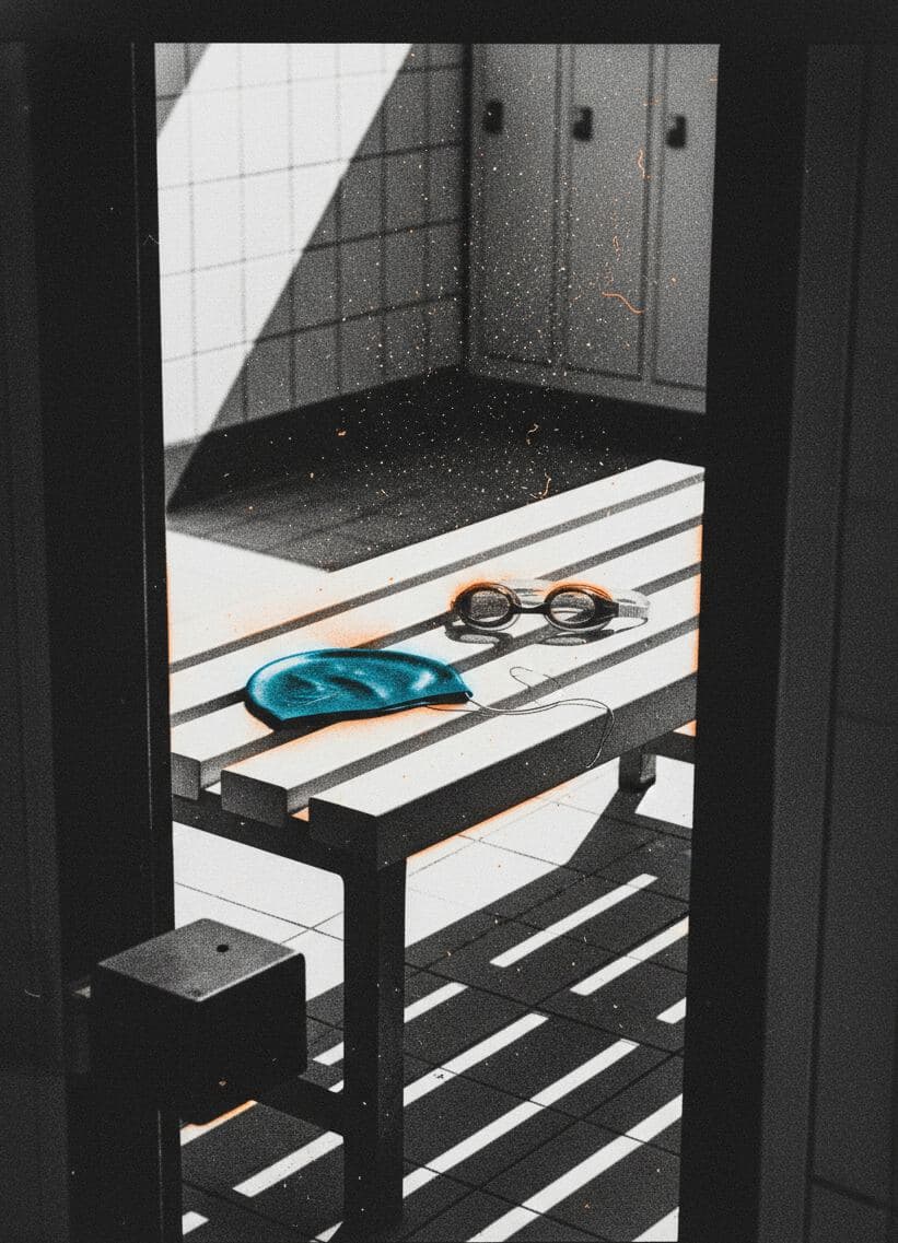 The First Swim of Thursday — Hilda Prosser · MODULAR one-of-a-kind original