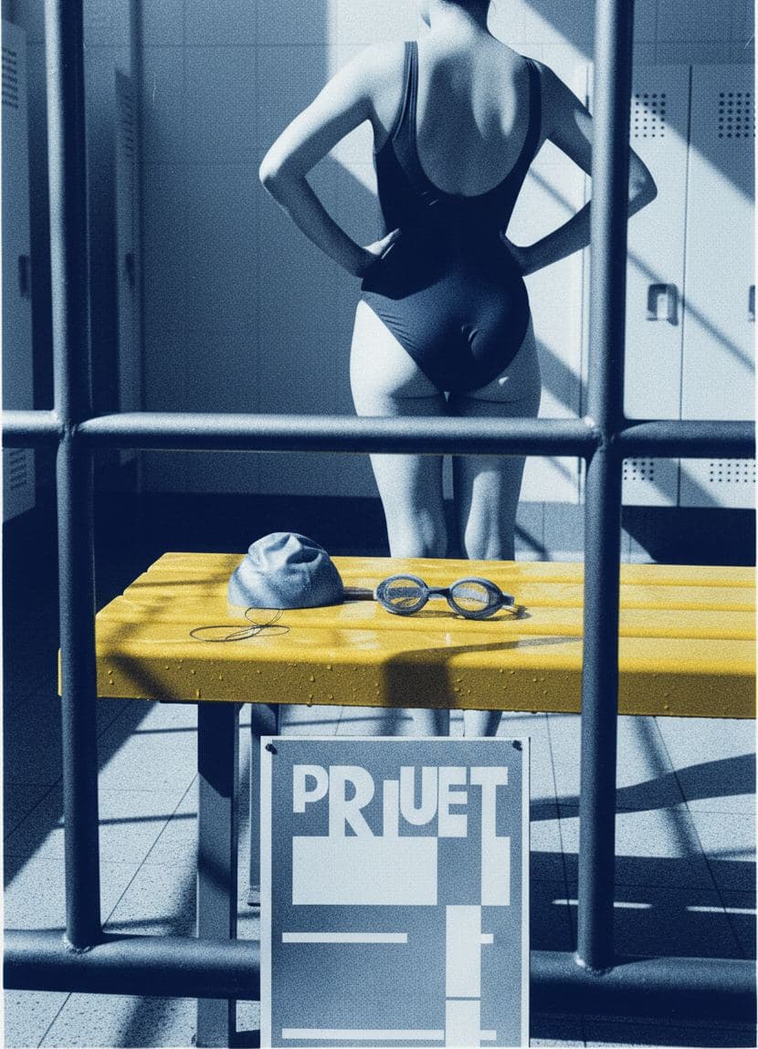 The Forgotten Swim Cap — Anya Pietrowski · MODULAR one-of-a-kind original