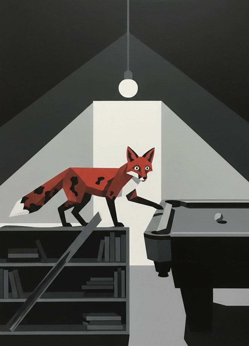 The Fox and the Pond Mud — Viktor Eklund · MODULAR one-of-a-kind original