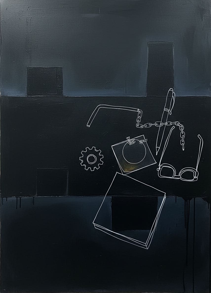 The Hesitant Scrawl — Stefan Tannhäuser · MODULAR one-of-a-kind original
