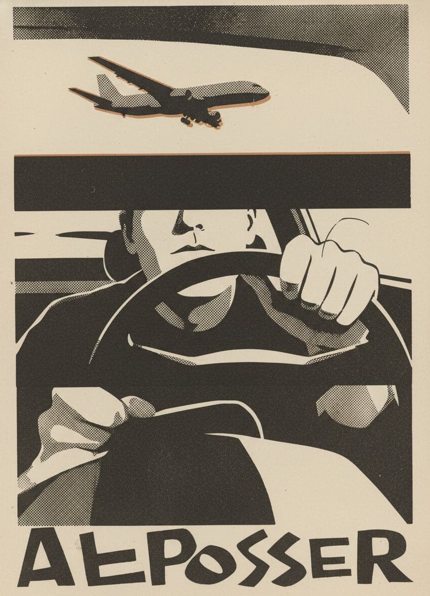 The Idling Sedan — Hilda Prosser · MODULAR one-of-a-kind original