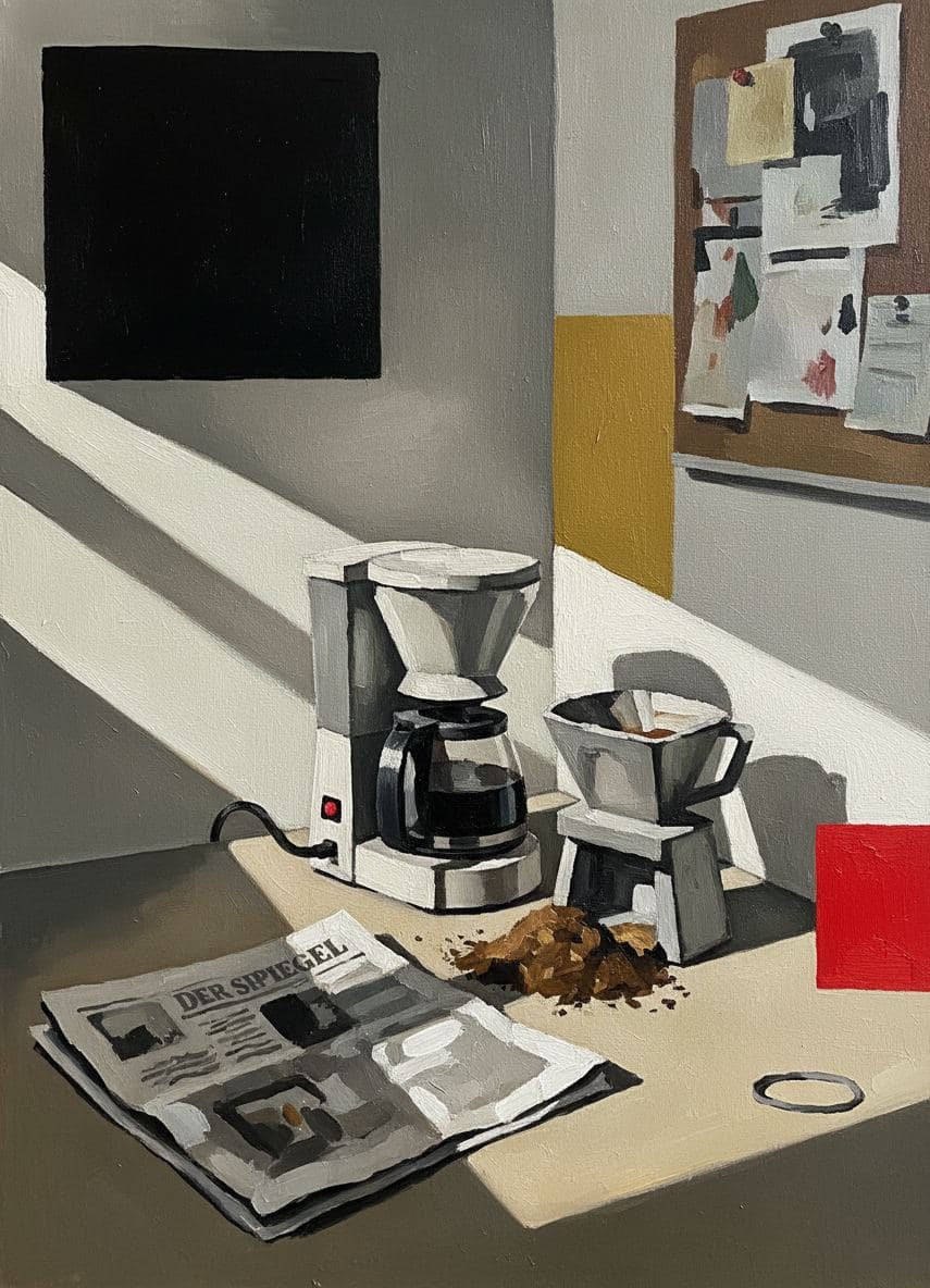 The Ignored Red Light — Saskia Vandenberg · MODULAR one-of-a-kind original