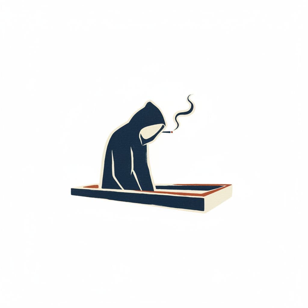The Last Cigarette — Rafał Zborowski · MODULAR one-of-a-kind original