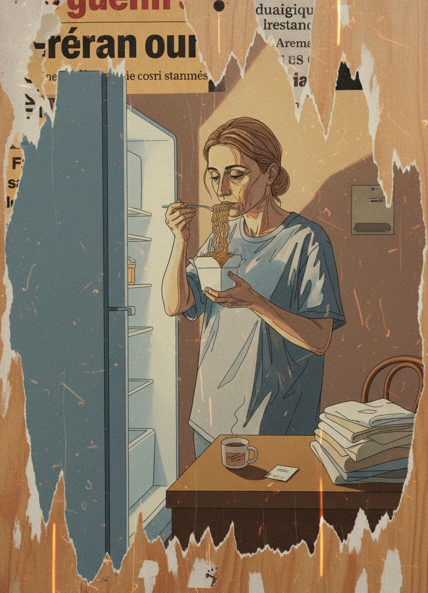 The Last Helping of Lo Mein — Irmela Bechmann · MODULAR one-of-a-kind original