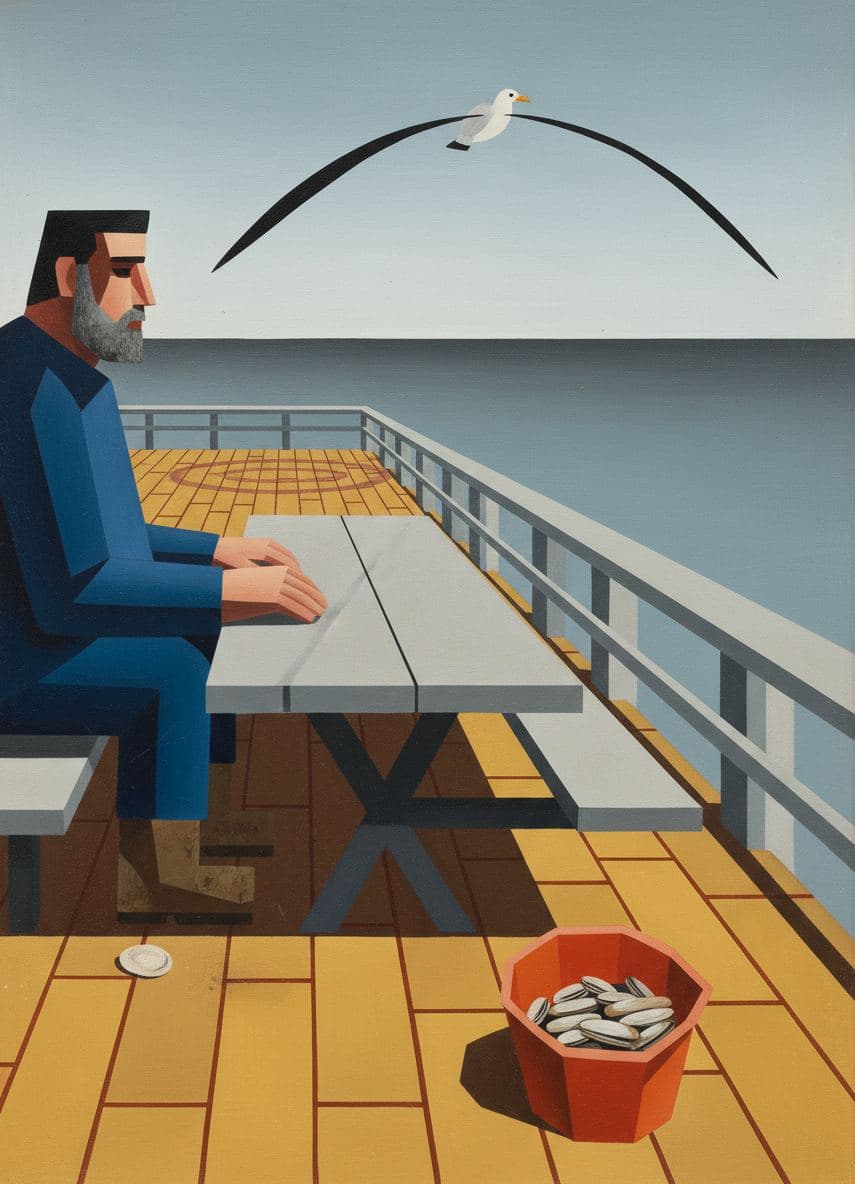 The Man with the Razor Clams — Viktor Eklund · MODULAR one-of-a-kind original