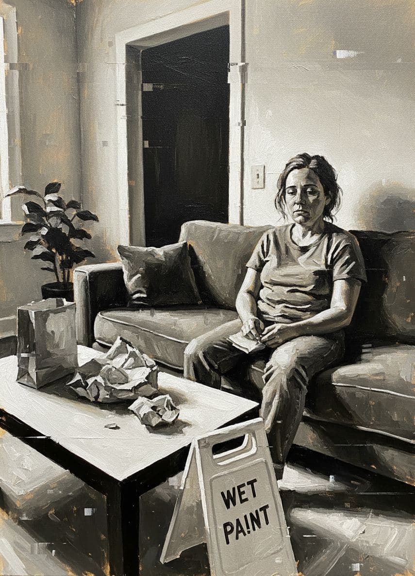 The Notification Arrived — Viktor Eklund · MODULAR one-of-a-kind original