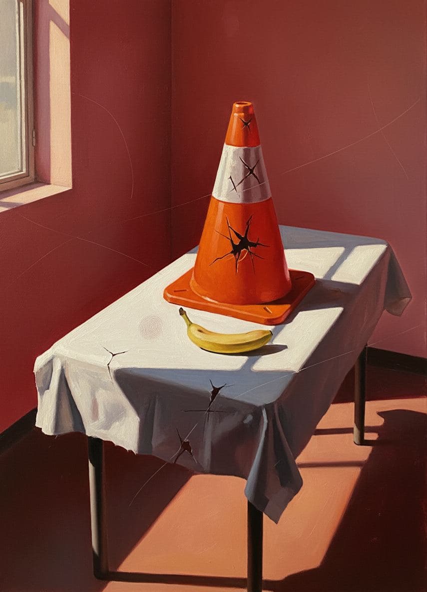 The Orange Cone Offering — Saskia Vandenberg · MODULAR one-of-a-kind original