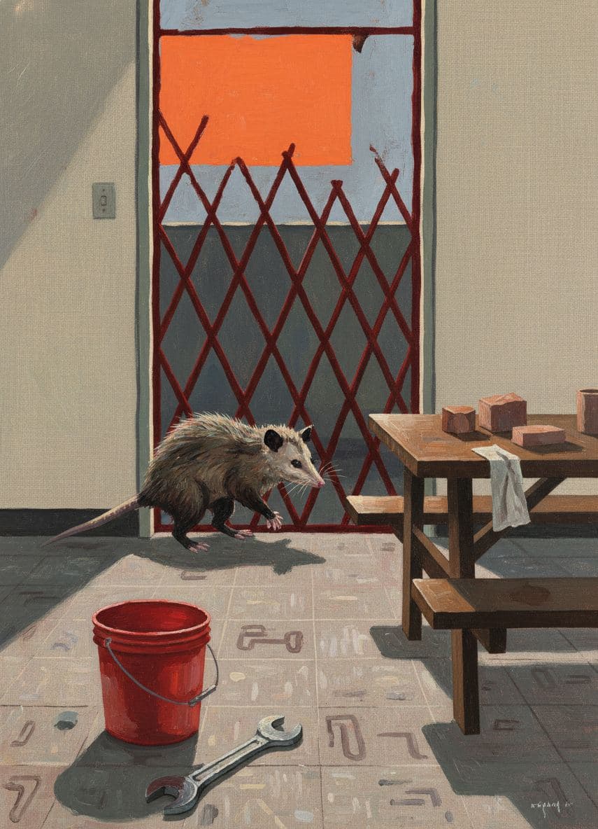 The Picnic Arrived — Viktor Eklund · MODULAR one-of-a-kind original