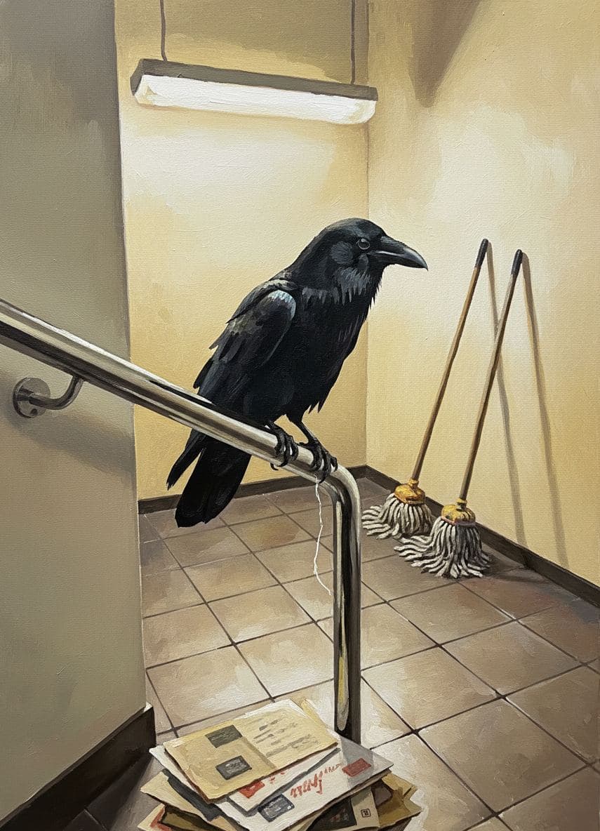 The Raven's Best Day — Viktor Eklund · MODULAR one-of-a-kind original