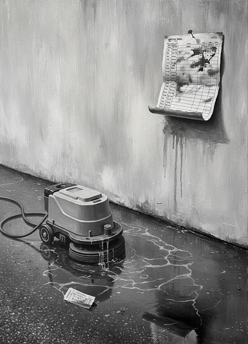 The Scrubber's Last Drop — Saskia Vandenberg · MODULAR one-of-a-kind original