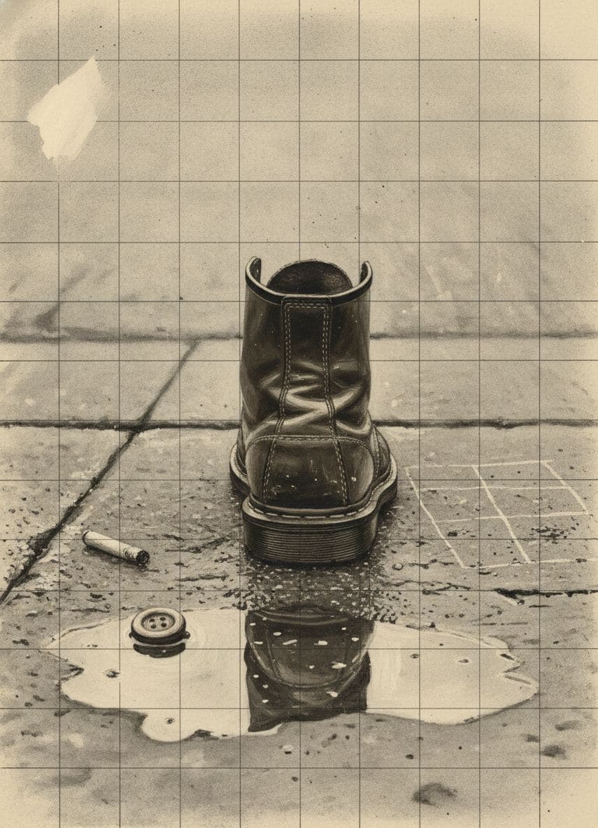 The Scuffed Cherry Boot — Saskia Vandenberg · MODULAR one-of-a-kind original