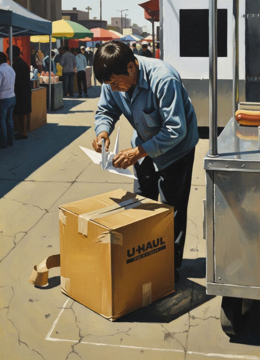 The Summer That Overstayed — Viktor Eklund · MODULAR one-of-a-kind original