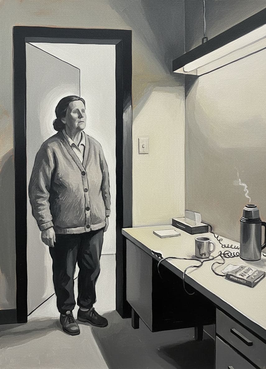 The Tired Gaze — Saskia Vandenberg · MODULAR one-of-a-kind original