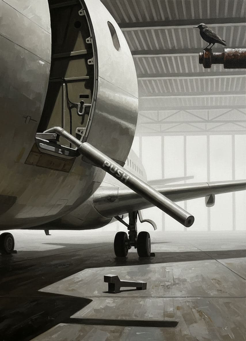The Worn Silver Exit — Viktor Eklund · MODULAR one-of-a-kind original