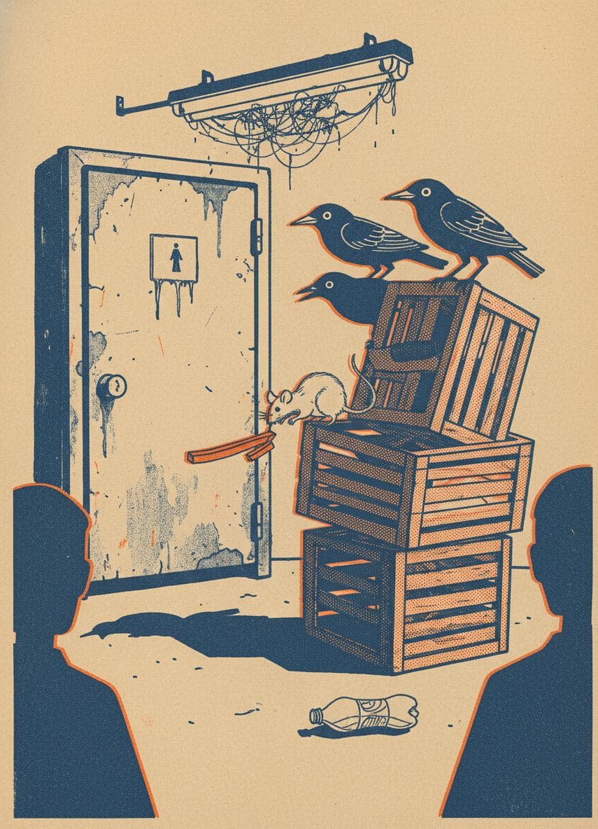 Three Onyx Birds on a Tower — Irmela Bechmann · MODULAR one-of-a-kind original