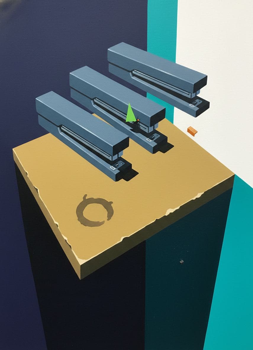 Three Worn Office Tools — Viktor Eklund · MODULAR one-of-a-kind original