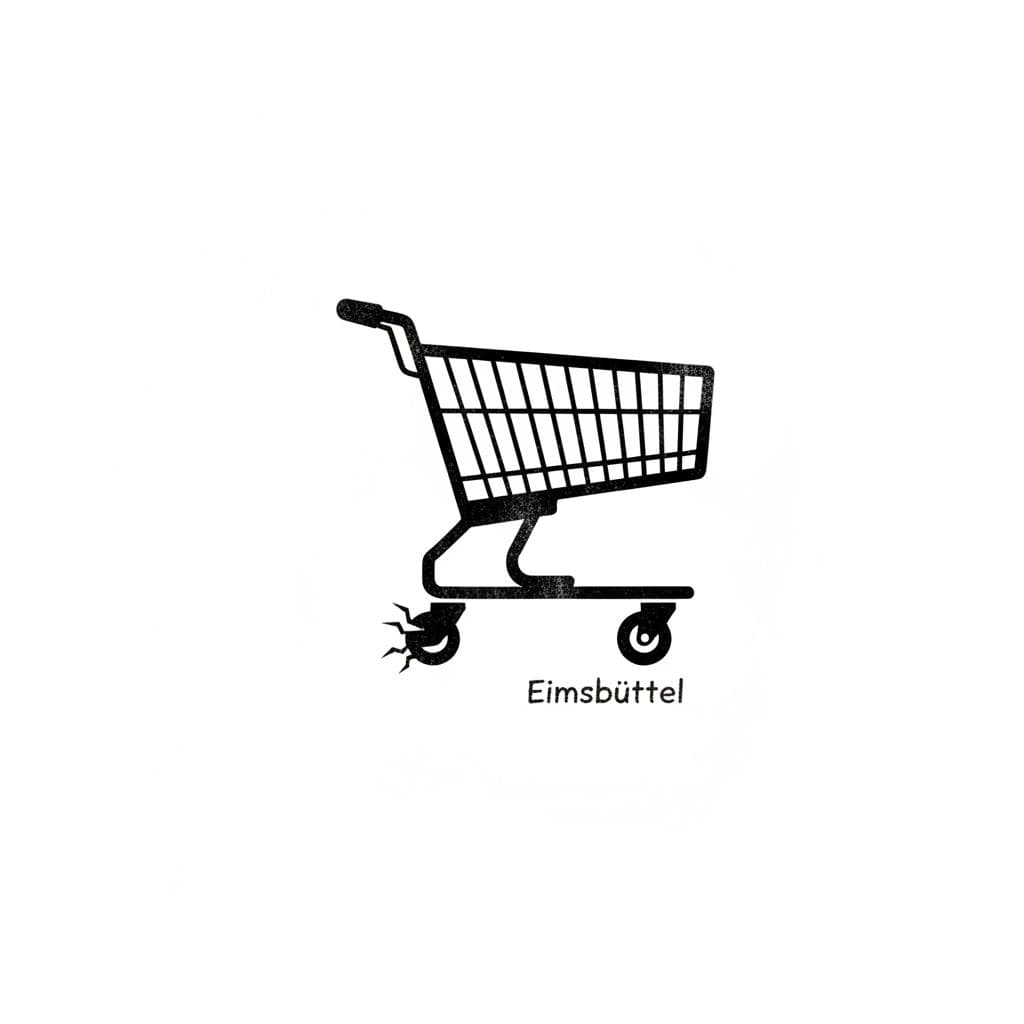 Tilting the Shopping Cart — Agnete Holm · MODULAR one-of-a-kind original