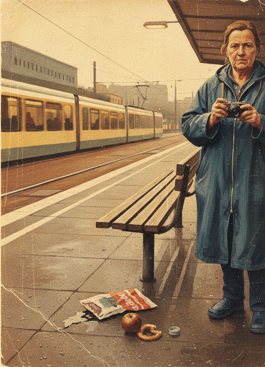Tram Stop Bench in Deutz — Saskia Vandenberg · MODULAR one-of-a-kind original