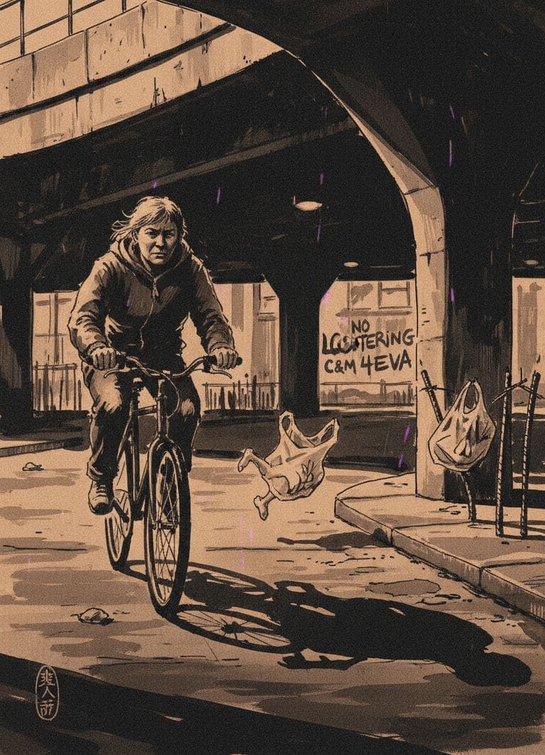 Underpass Cycling — Viktor Eklund · MODULAR one-of-a-kind original