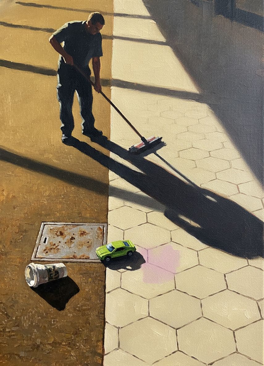 Untitled (Airport Terminal Floor) — Viktor Eklund · MODULAR one-of-a-kind original