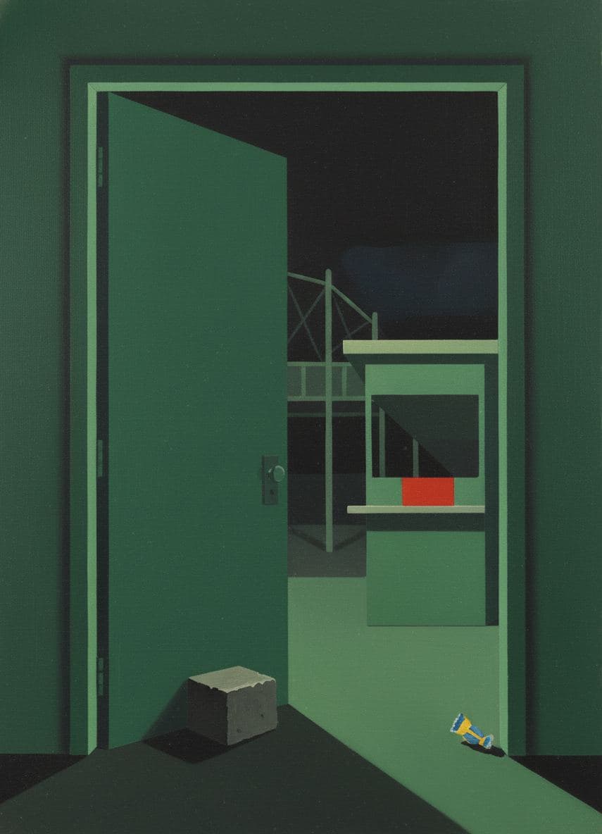 Untitled (Amusement Park, Early Morning) — Viktor Eklund · MODULAR one-of-a-kind original