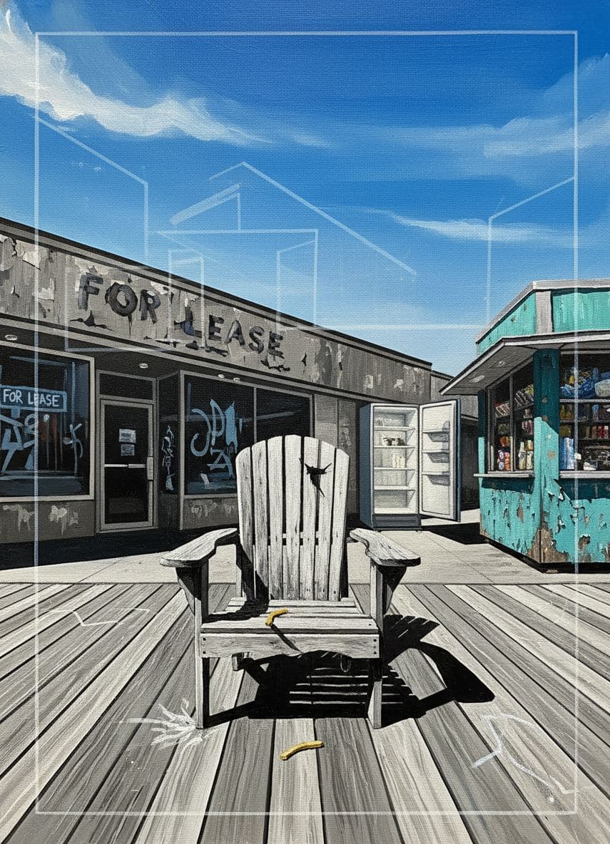 Untitled (Boardwalk Midday) — Viktor Eklund · MODULAR one-of-a-kind original