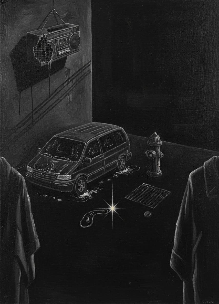 Untitled (Car Wash, Afternoon) — Viktor Eklund · MODULAR one-of-a-kind original