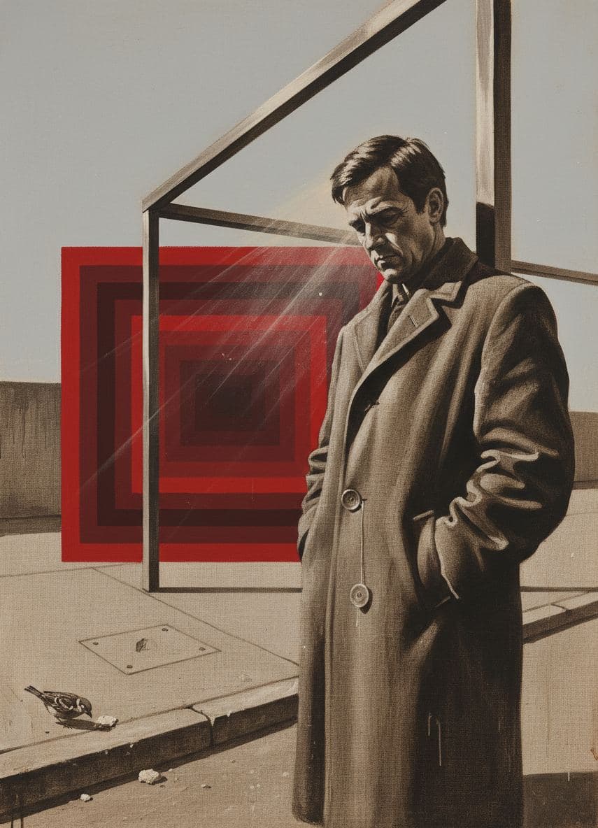 Untitled (City Bus Stop) — Saskia Vandenberg · MODULAR one-of-a-kind original