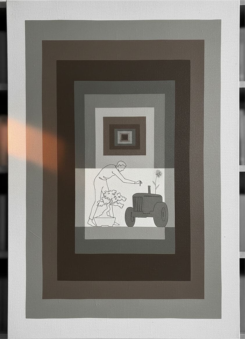 Untitled (Community Garden) — Saskia Vandenberg · MODULAR one-of-a-kind original