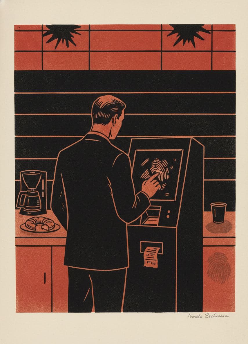 Untitled (Corporate Breakroom) — Irmela Bechmann · MODULAR one-of-a-kind original