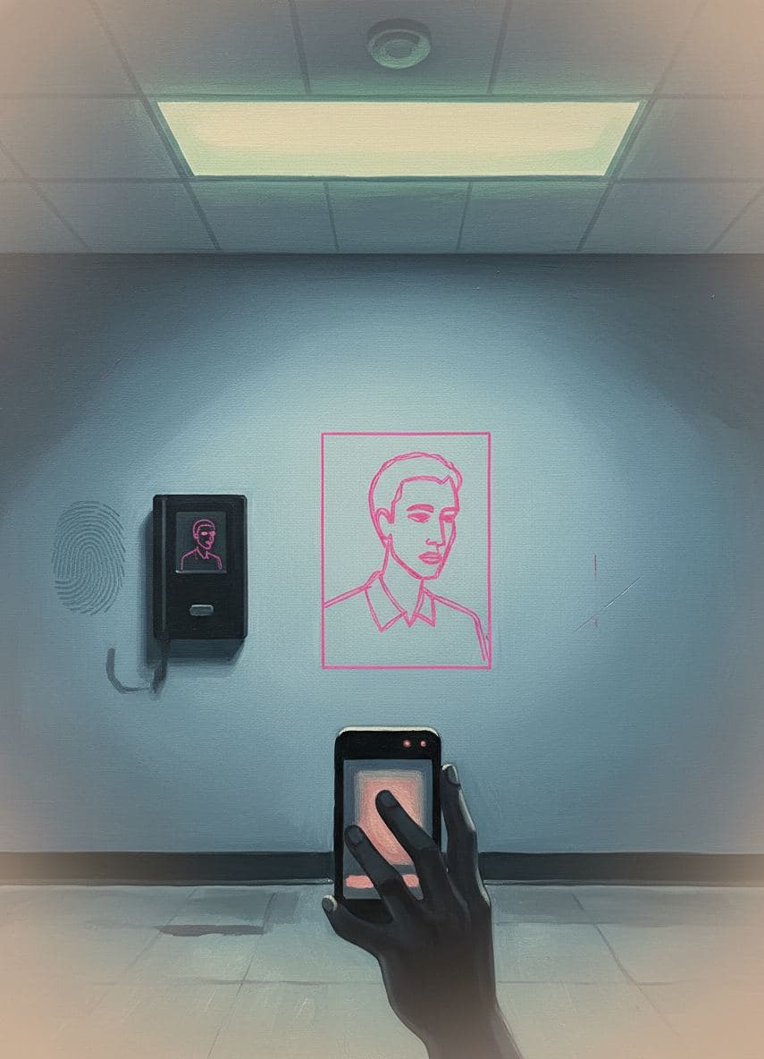 Untitled (Courthouse Hallway) — Saskia Vandenberg · MODULAR one-of-a-kind original