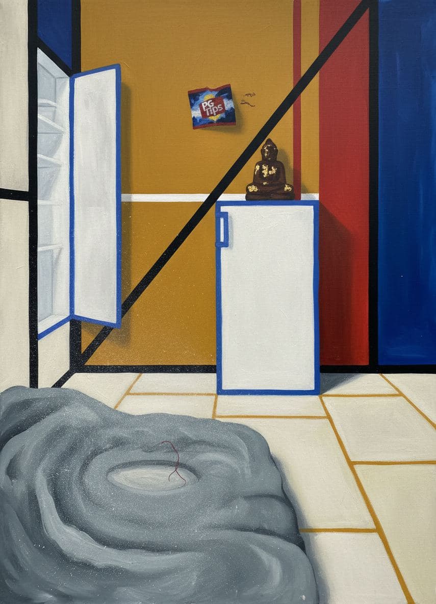 Untitled (East London Flat) — Saskia Vandenberg · MODULAR one-of-a-kind original