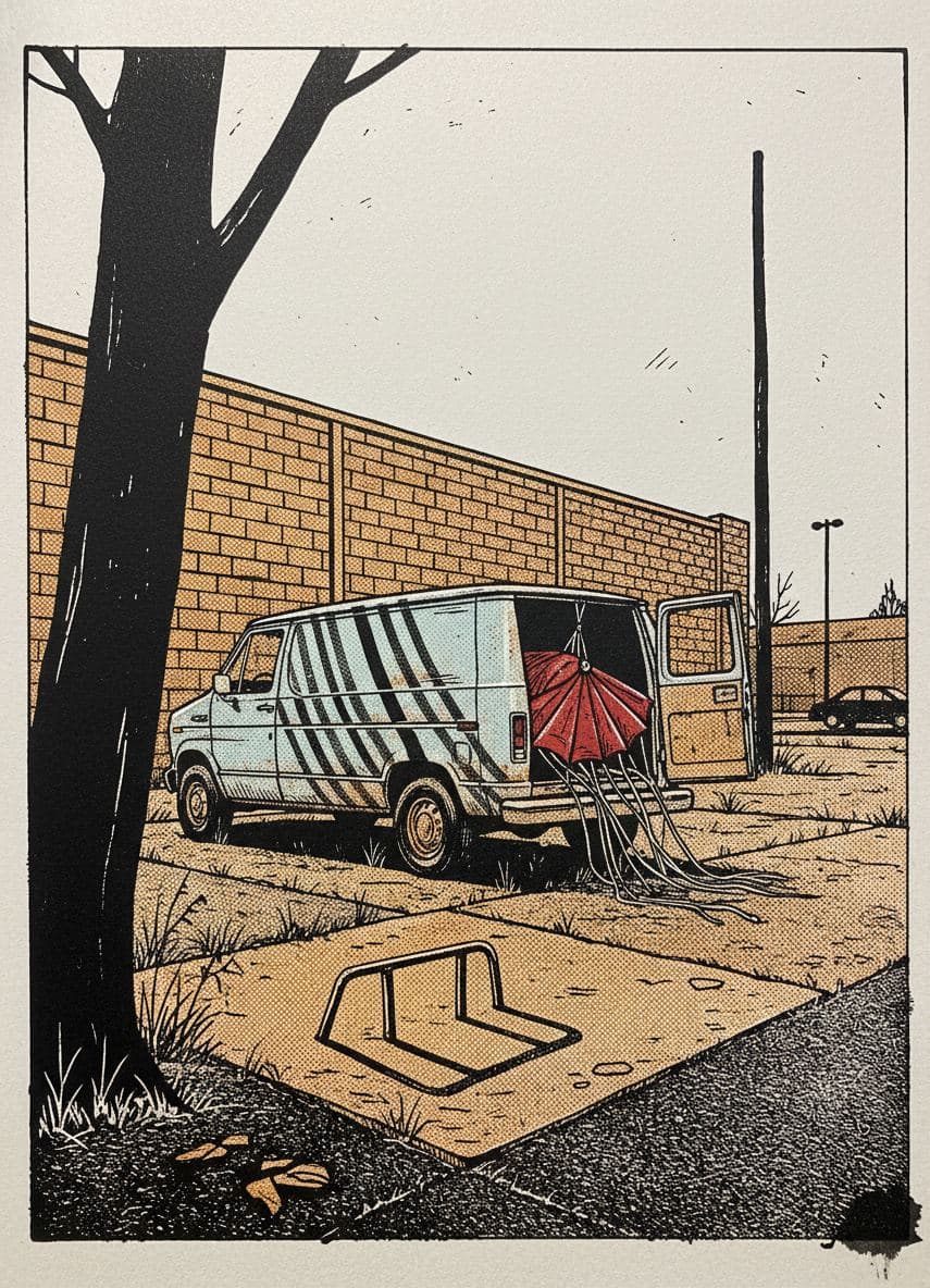 Untitled (Econoline, Afternoon) — Yuko Shimizu-Tachibana · MODULAR one-of-a-kind original