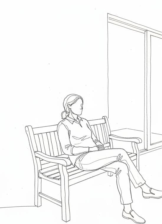 Untitled (Garden Bench) — Saskia Vandenberg · MODULAR one-of-a-kind original