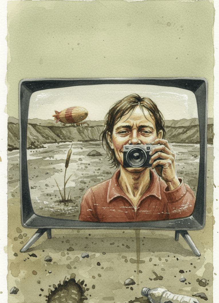 Untitled (Gravel Pit, Afternoon) — Rafał Zborowski · MODULAR one-of-a-kind original