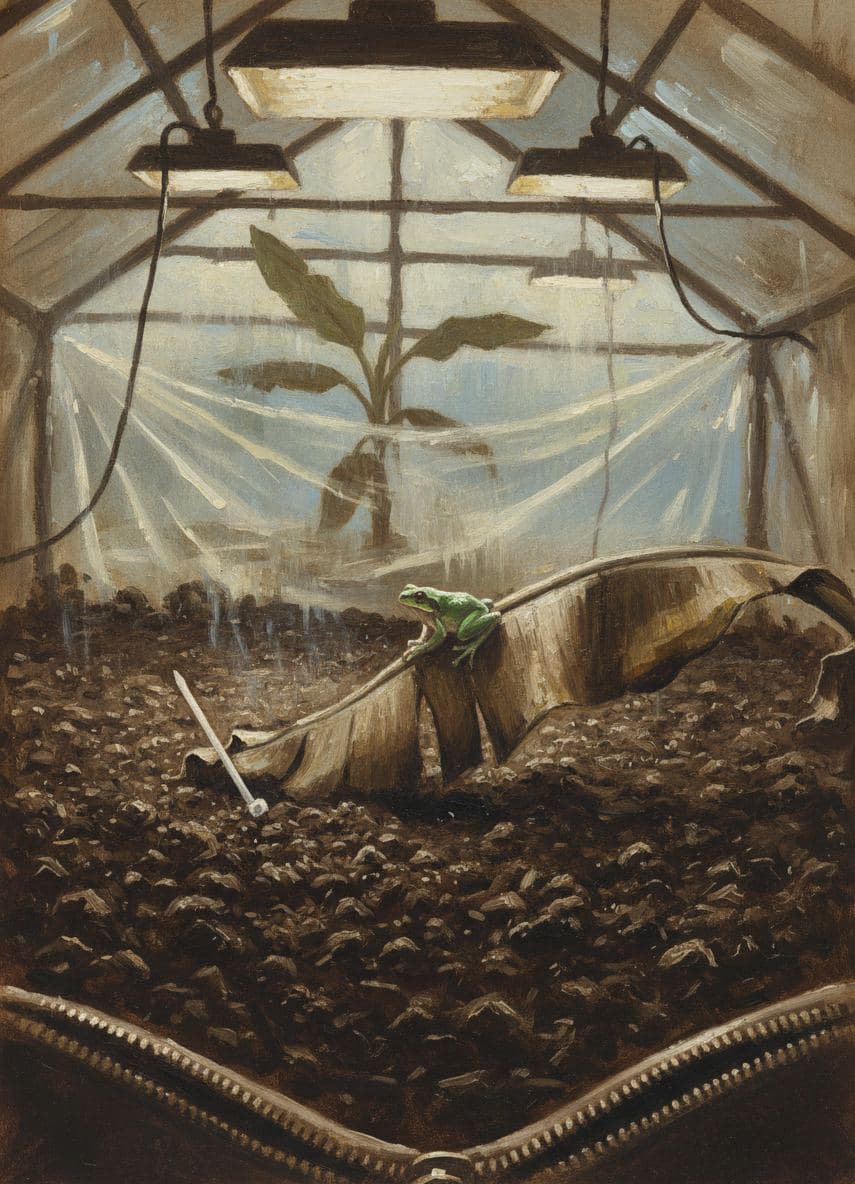 Untitled (Greenhouse, Early Spring) — Stefan Tannhäuser · MODULAR one-of-a-kind original
