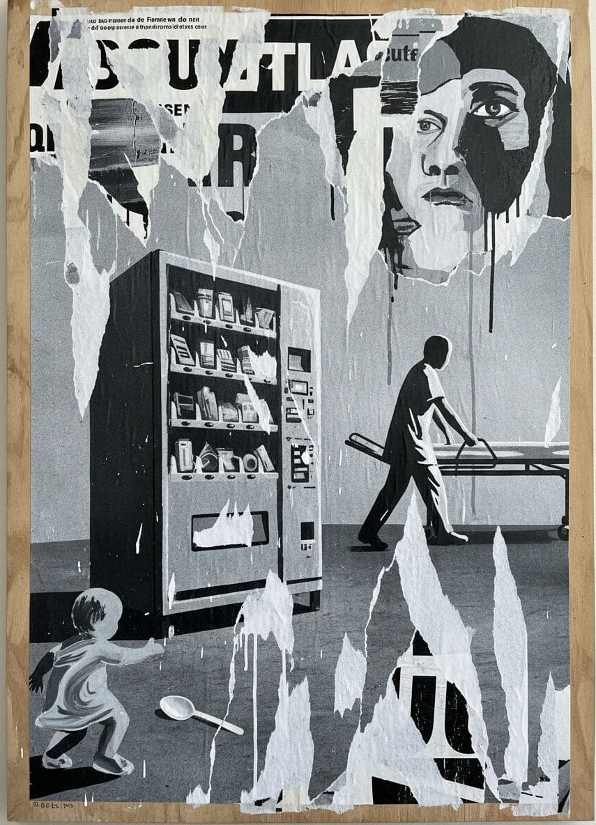 Untitled (Hospital Waiting Room, Morning) — Irmela Bechmann · MODULAR one-of-a-kind original