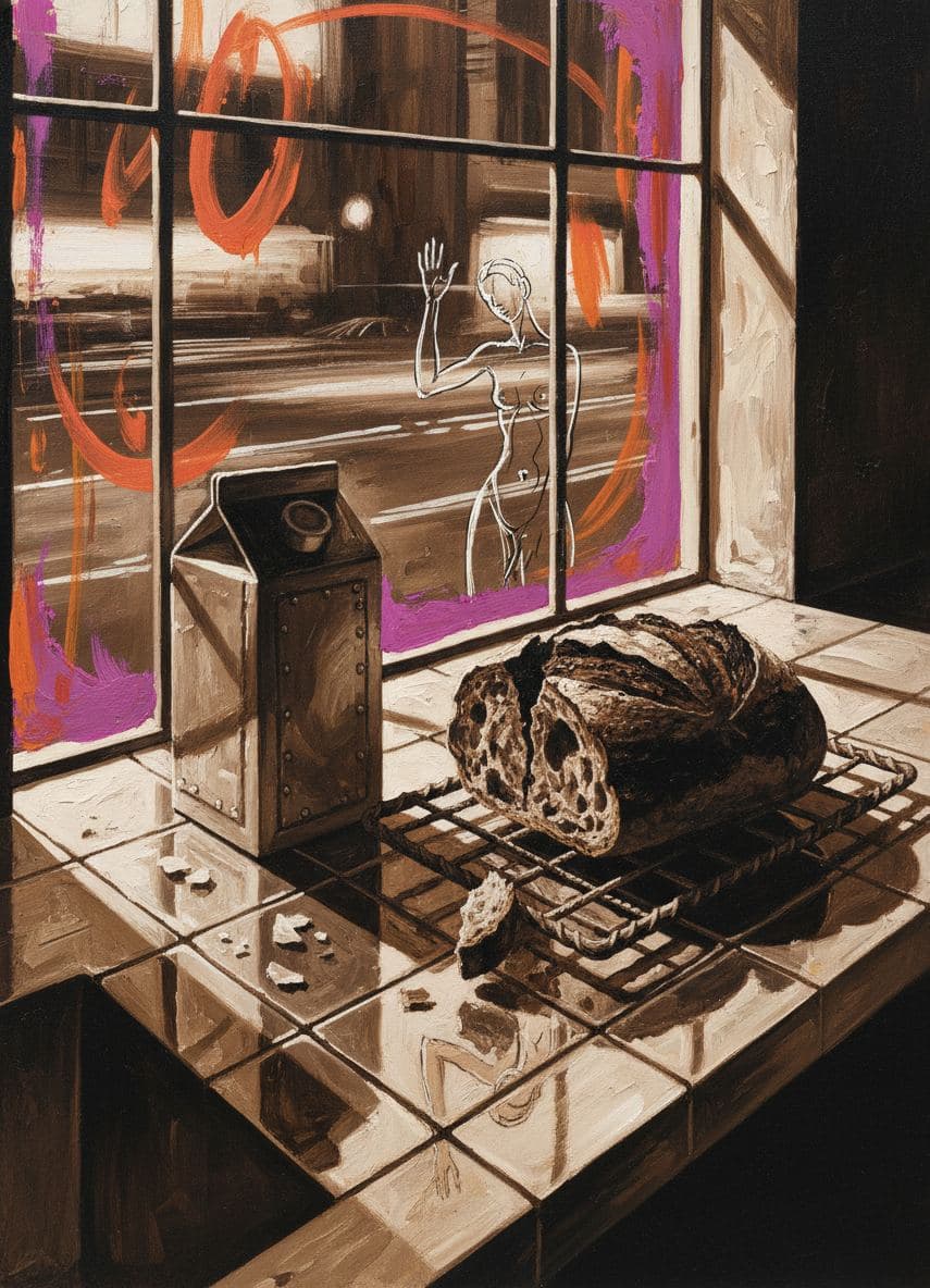 Untitled (Kitchen, Fading Light) — Stefan Tannhäuser · MODULAR one-of-a-kind original