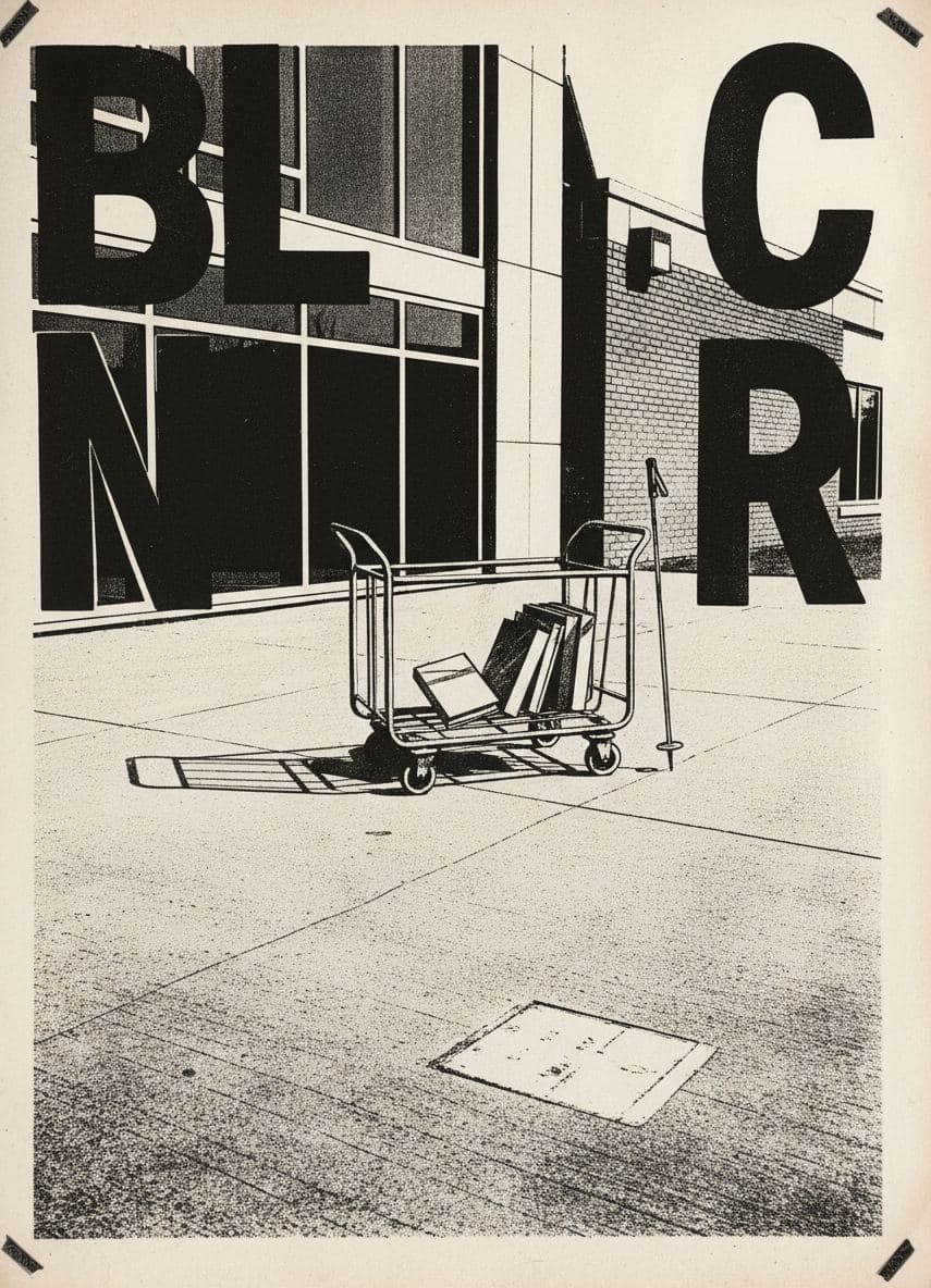 Untitled (Library Entrance) — Anya Pietrowski · MODULAR one-of-a-kind original